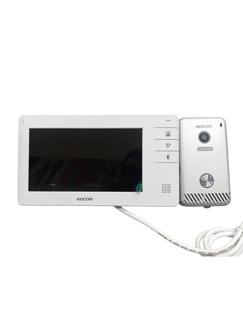 Kocom color handsfree videophone digital lcd screen 7 color - Image 4