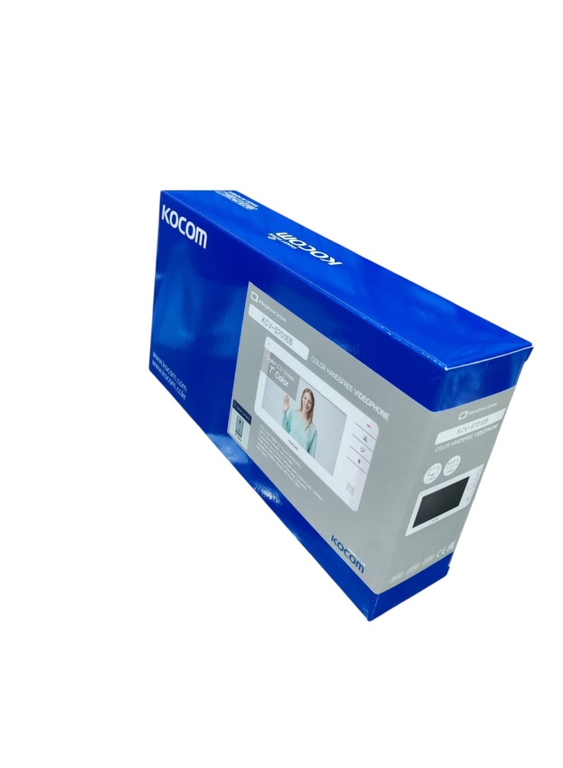 Kocom color handsfree videophone digital lcd screen 7 color - Image 5