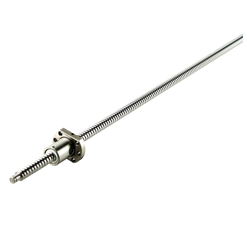 CHUANGNENG Ballscrew kit SFU1605 RM1605 250mm Ball Screws Bearings + Set BK/BF12 Kits End Support Ballnut Housing,with end Machining,Length Approx 9.84inch / 250mm for CNC Machine - Image 3