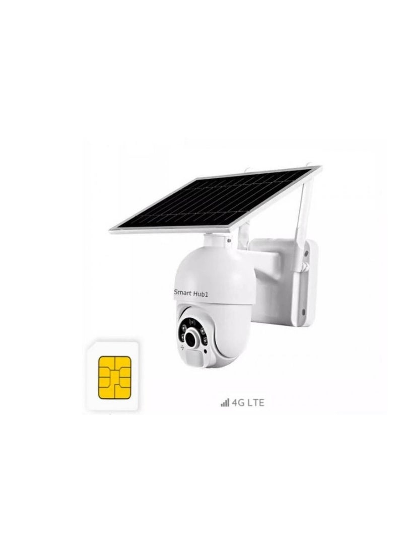 smarthub1 - 4G Solar Powered Surveillance Camera with High Imaging Quality with a Data Chip and Moving in All Directions - Image 1