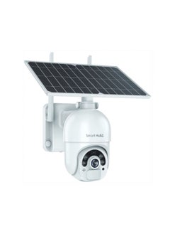 4G Solar Powered Surveillance Camera with High Imaging Quality with a Data Chip and Moving in All Directions