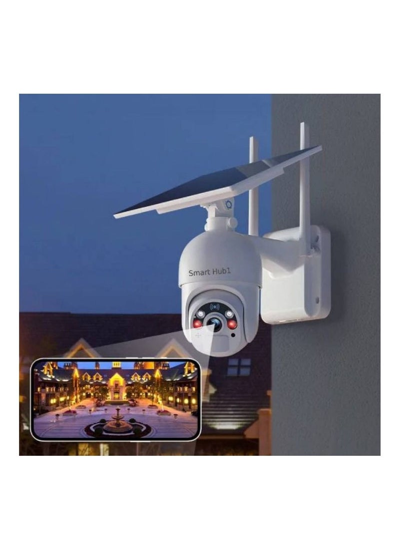 smarthub1 - 4G Solar Powered Surveillance Camera with High Imaging Quality with a Data Chip and Moving in All Directions - Image 1