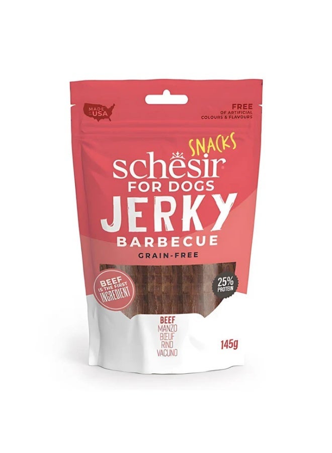 Schesir for Dogs Jerky Barbecue Grain-Free 145 g - Image 1