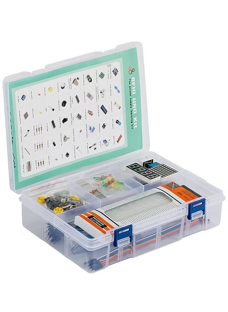 WALALLA UNO R3 Getting Started Kit,Arduino Kit,RFID Starter Kit,Stepper Motor, LCD1602, Servo Motor, Relay, Prototype Shield, etc. for beginners of Arduino projects - Image 4