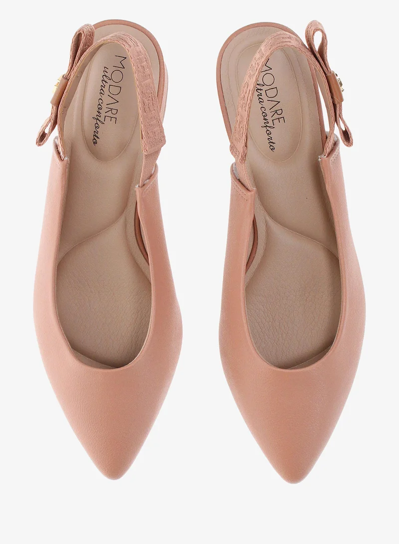 Modare Beige Low Heel Shoes for Women – Comfortable & Stylish Footwear for Everyday Wear for Women | Best Price UAE