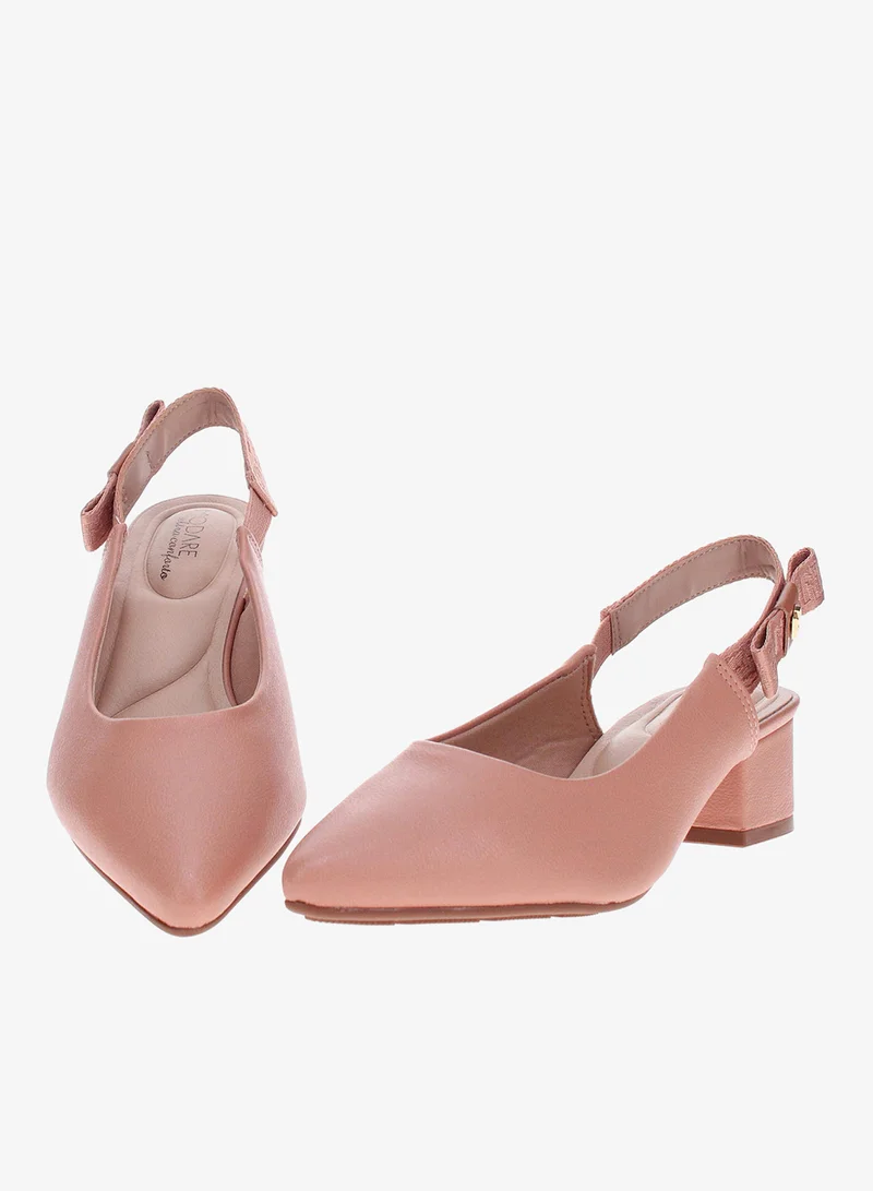 Modare Beige Low Heel Shoes for Women – Comfortable & Stylish Footwear for Everyday Wear for Women | Best Price UAE