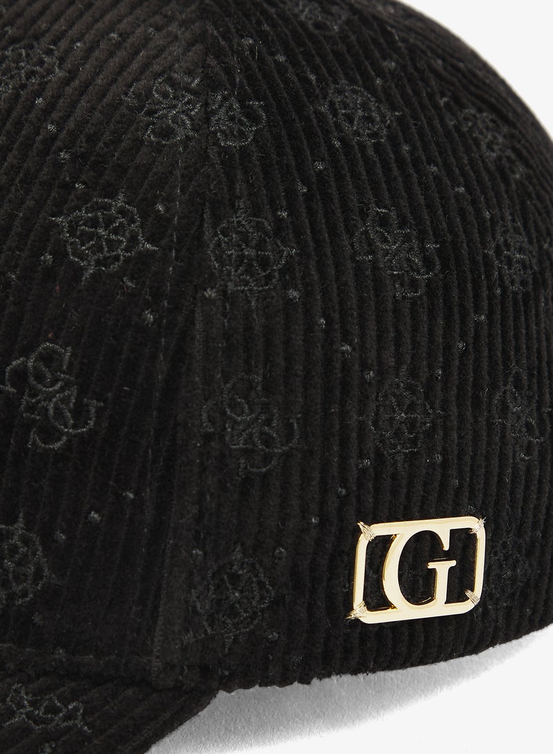 GUESS Logo Curve Peak Cap - Image 3