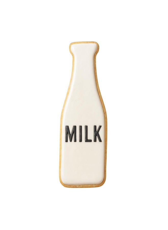 Foose Milk Bottle Cookie Cutter 4.5 Inch – Made in the USA – Foose Cookie Cutters Tin Plated Steel – Milk Bottle Cookie Mold - Image 3