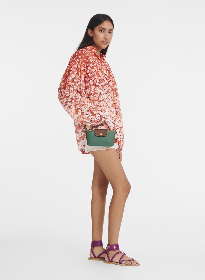 Women's Mini Makeup Bag, Handbag, Shoulder Bag Navy Classic - Image 3