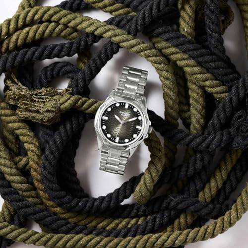 Sonata Poze 7 Analog Green Dial Silver Sheet Metal Strap Watch for Men - SP70088SM02W - Image 4