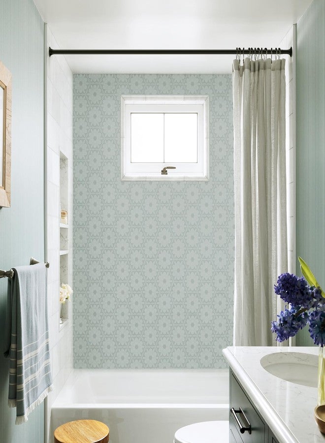 USHOWER Matte Black Shower Curtain Rod 21-78 Inch, Adjustable Spring Tension Shower Rods for Bathroom, Heavy Duty Stainless Steel Tension Rod No Drill, Easy Installation - Image 3