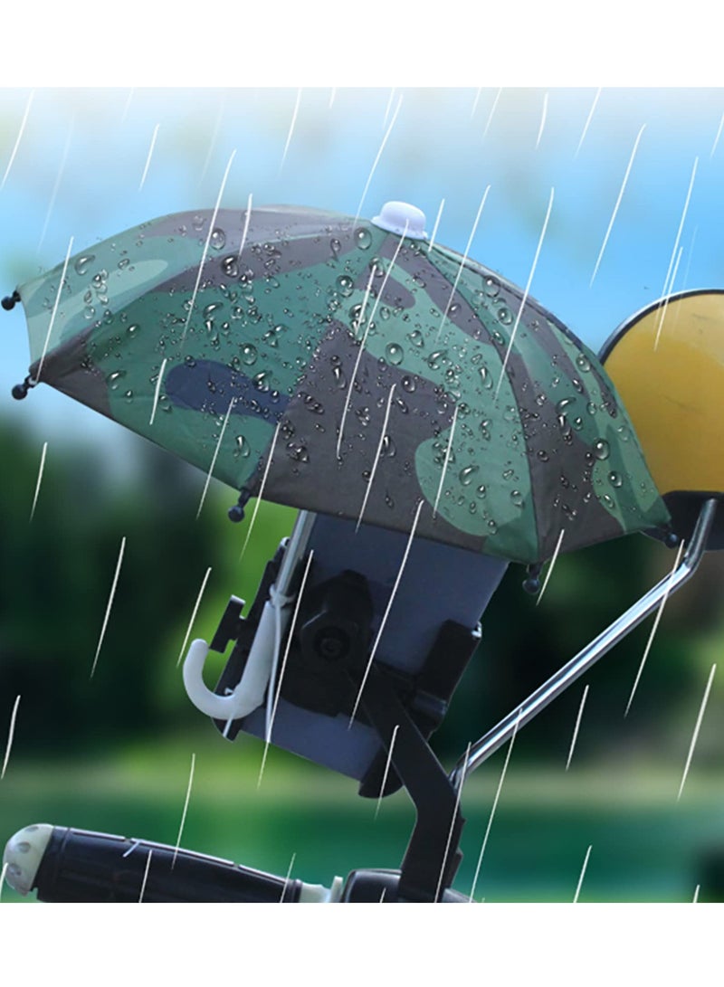 Excefore Phone Stand, Phone Umbrella Suction Cup Stand  Universal Adjustable Phone Sun Shade Phone Stand Outdoor Sun Visor Anti-Refection Block Glare (Green) - Image 2