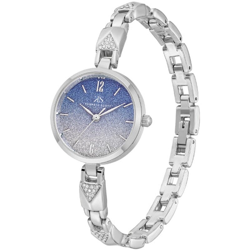 KENNETH SCOTT Women's Stainless Steel Analog Watch K23507-SBSL - 28 mm - Image 2