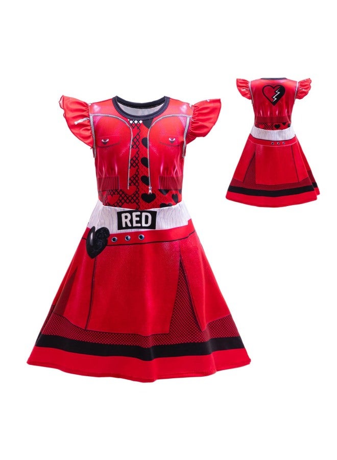 Descendants 4descendants4theriseof Middle And Large Children Cos Dress Sb91