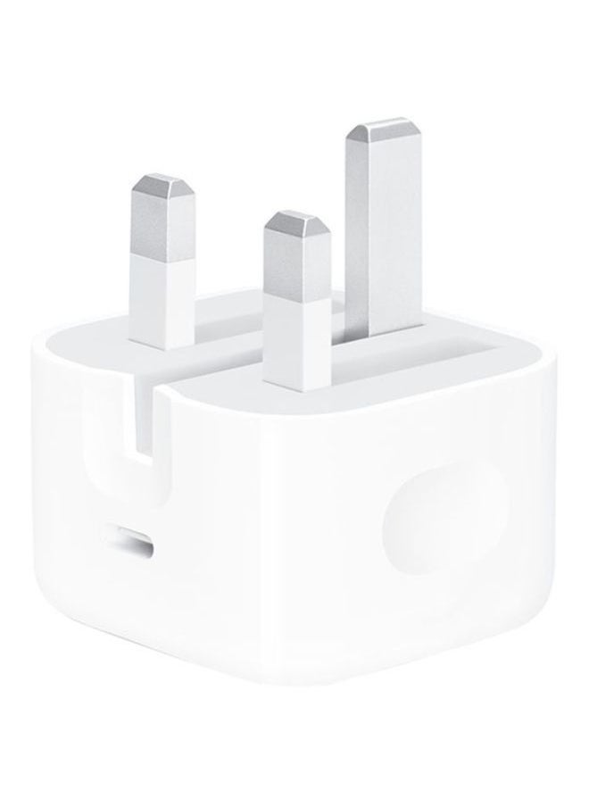 20W USB-C Power Adapter White