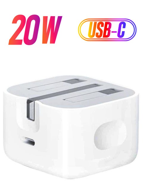 20W USB-C Power Adapter White