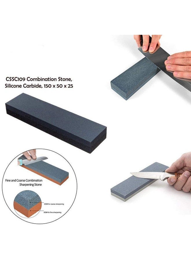 EVEN Silicone Carbide Combination Stone for Sharpening Both Knives and Tools (Black) - Image 3