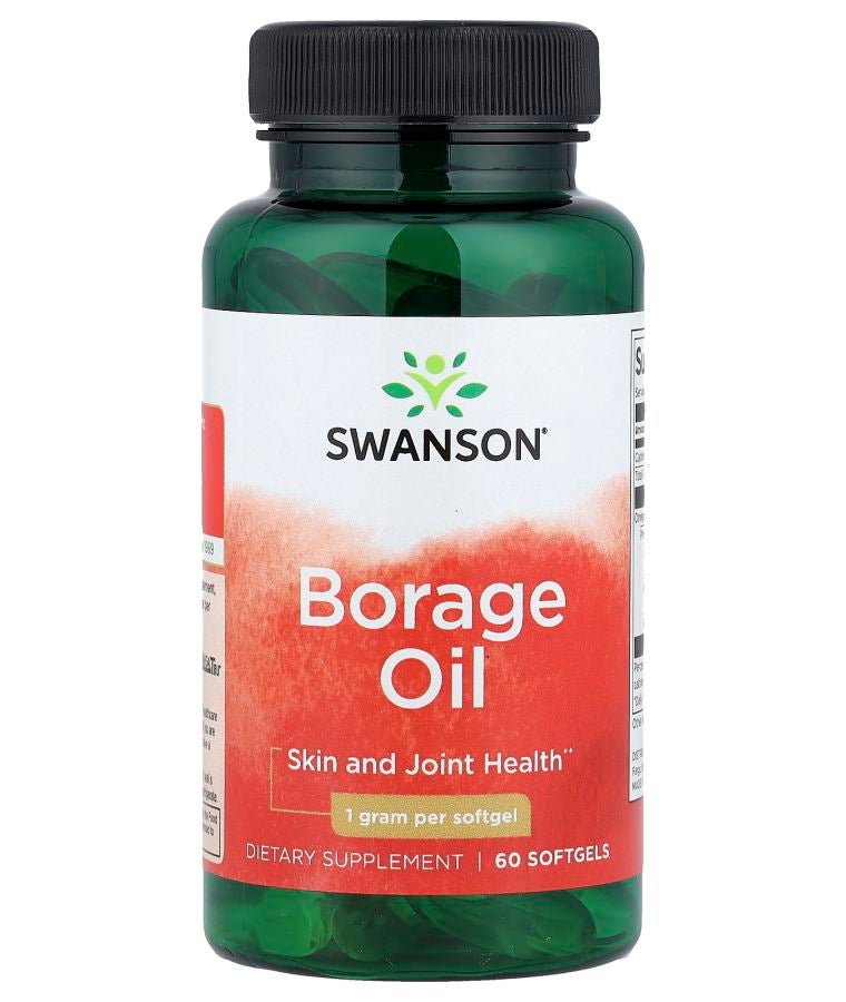 Borage Oil 1 g 60 Softgels