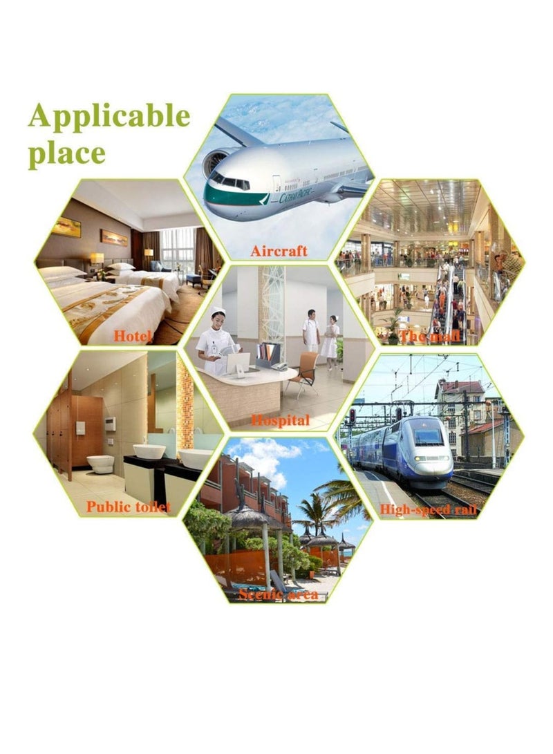 FengSVMA 20 Pack Toilet Seat Covers Disposable, Extra Large XL Portable Potty Seat Covers for Kids and Toddler Potty Training or Home Travel Public Toilet Use(with Stick Tape,Individually Wrapped) - Image 3