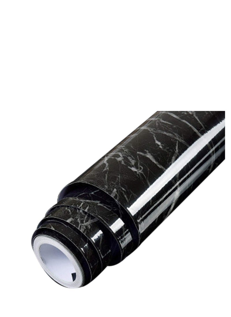 Generic Marble Pattern Self-Adhesive Wallpaper Multicolour 45cmx2m  - Image 1