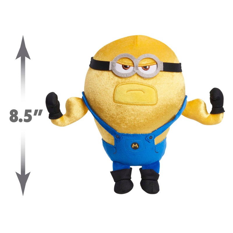 Just Play Illumination Minions Despicable Me 4 Squooshy Plush Mega Dave, Kids Toys for Ages 3 Up - Image 3