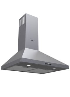 Starway Starway 60x45cm Wall Ranger Hood, Silver Steel, 5 Filters, 3 Power Speeds, Noiseless, 2 Lights, High Quality. Easy to Clean  - Image 1
