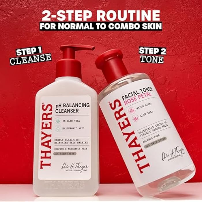 THAYERS pH Balancing Daily Cleanser, Face Wash with Aloe Vera, Gentle and Hydrating Skin Care for Dry, Oily, or Acne Prone Skin, 8 FL Oz. - Image 5