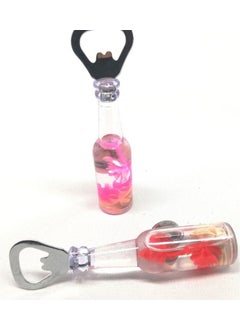 HELLOVE 2 Bottle Flower Magnetic Cap Openers  - Image 3