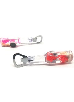 HELLOVE 2 Bottle Flower Magnetic Cap Openers  - Image 2