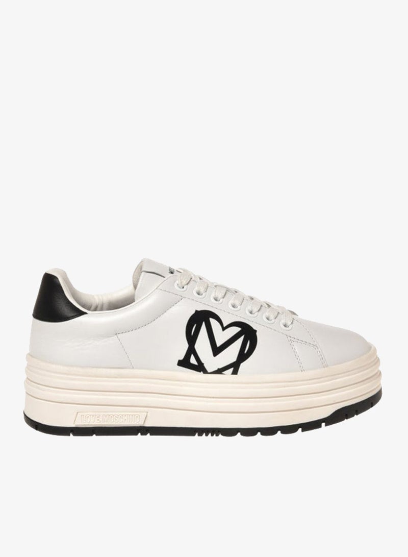 لوف موسكينو سنيكرز برباط وطراز منخفض - Image 1