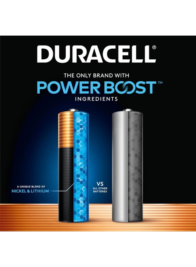 Duracell بطاريات دوراسيل كوبر توب AA مع مكونات تعزيز الطاقة عبوة 2 عدد بطارية AA مع طاقة طويلة الأمد بطارية قلوية AA للأجهزة المنزلية والمكتبية - Image 4