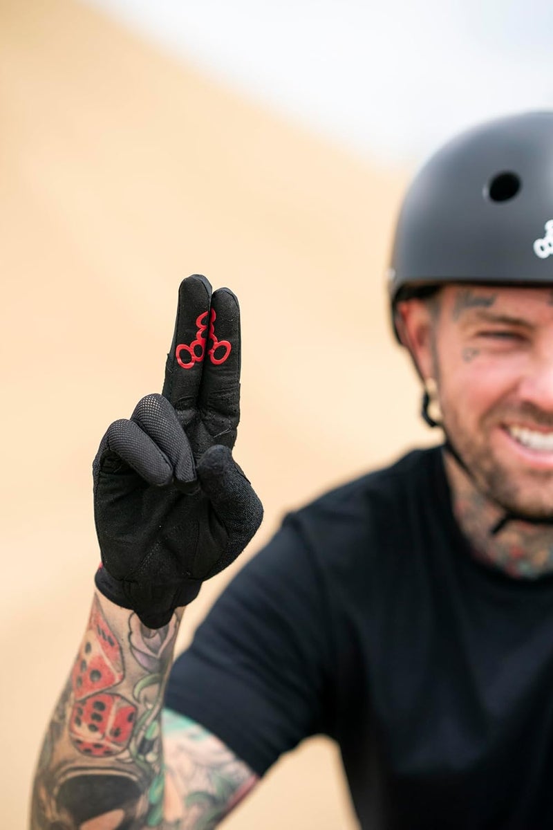 Triple Eight ExoSkin Cycling Gloves - Lightweight and Durable - Image 4