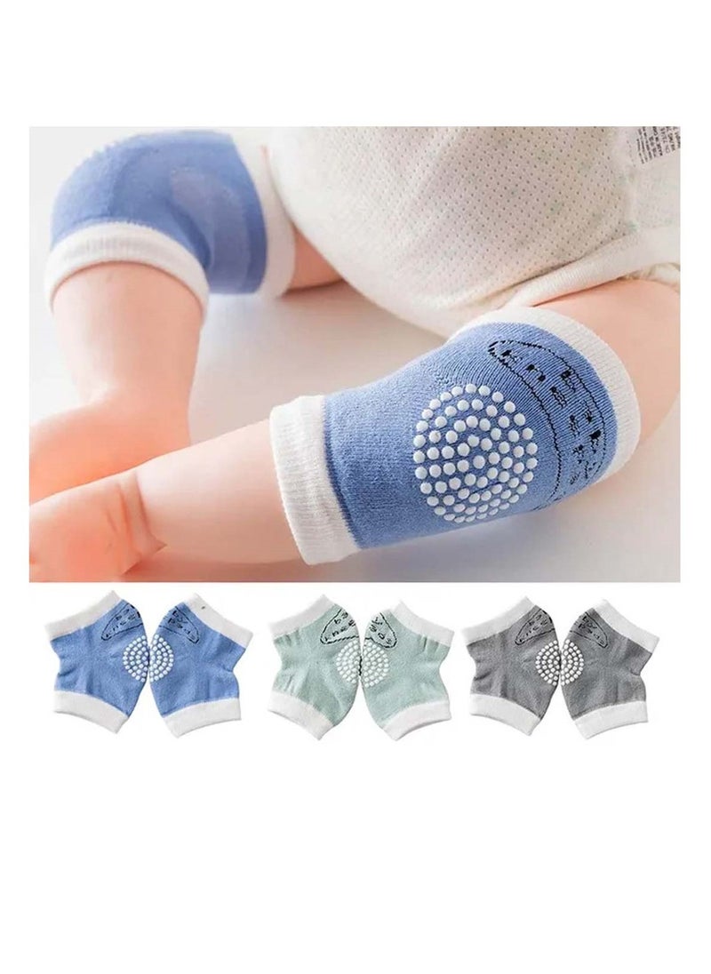 STAR BABiES ستار بيبيز - عبوة كومبو من قطعتين - عبوة من 36 قطعة من بساط تغيير الحفاضات للاستخدام مرة واحدة مع واقي ركبة للرضع - أزرق  - Image 4