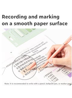Deli Deli ENS356-PP Waterproof Index Tabs - 5x20 Polyester Labels with Transparent Ruler Base - Purple  - Image 5