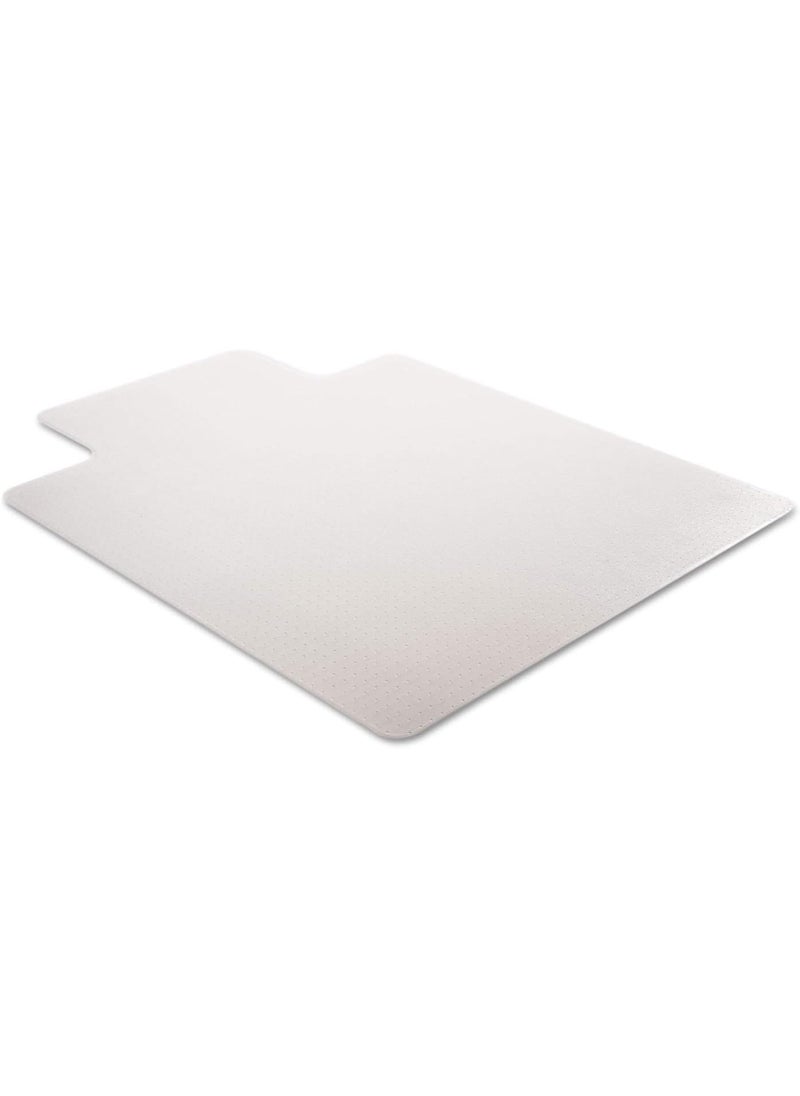Deflecto deflecto Beveled Clear 45x53 wLip Medium Pile Carpet SuperMat Frequent Use Chair Mat  - Image 2