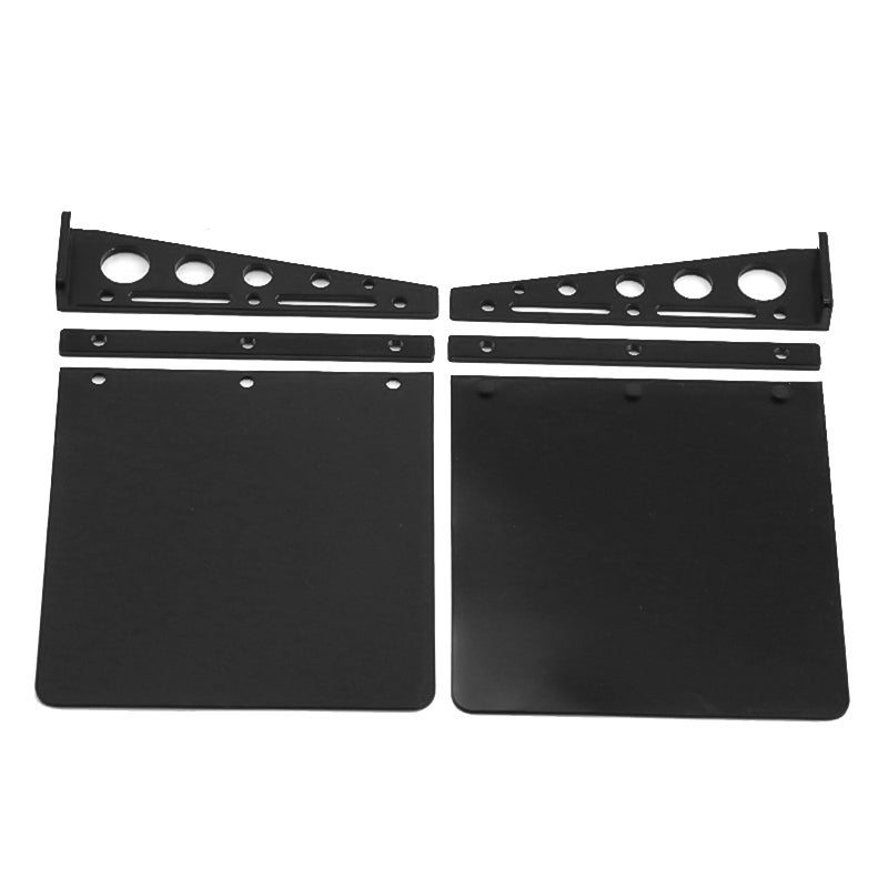 Mud Flaps Fender Decoration: Black High-quality Durable Material - Enhanced Realism Replacement Parts for 1/14 Remote Control Truck Tractor Trailer Car SCANIA Actros - Image 4
