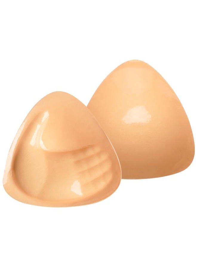 Wayber Double-Sided Adhesive Bra Insert Pads, Ultra Lightweight Soft Fabric Invisible Sticky Bra Pads Bikini Padding Lift Inserts Breast Enhancement Pads Reusable Washable M - Image 2
