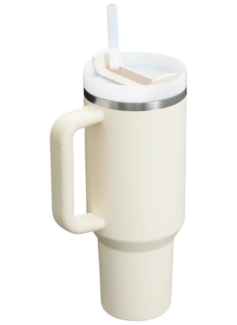 Stanley - Quencher Stainless Steel Vacuum Insulated Tumbler with Lid and Straw for Water, Iced Tea or Coffee, Smoothie and More, 40 oz - Image 1
