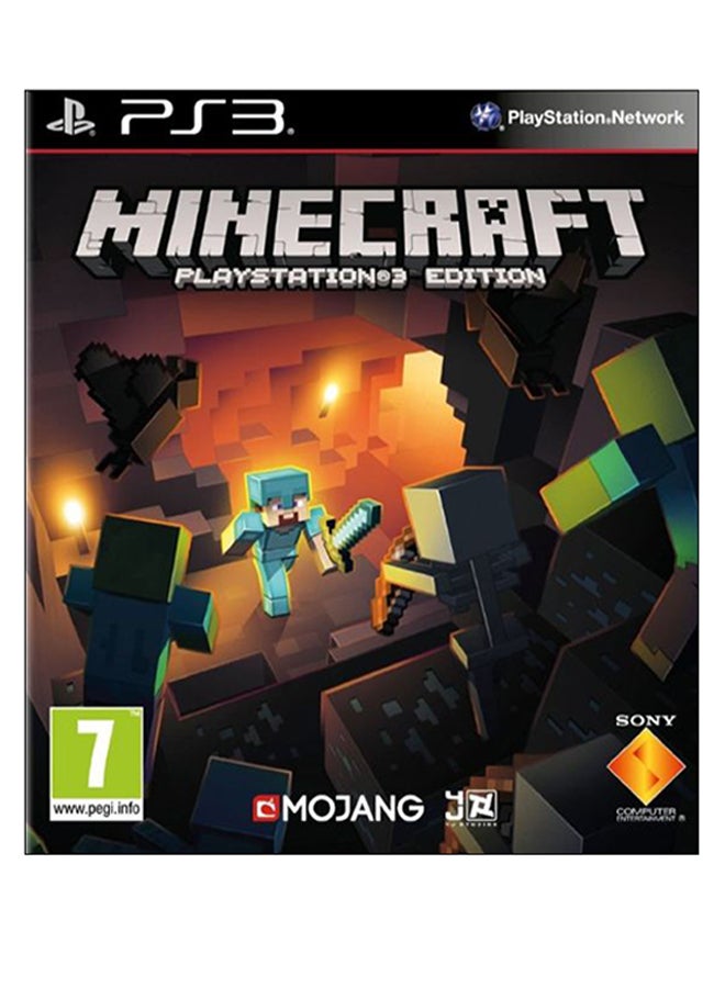 لعبة ماين كرافت - بلاي ستيشن 3 - استراتيجية - playstation_3_ps3