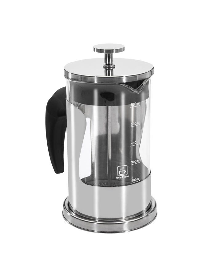 DPT French press coffee machine speciality coffee maker Transparent  capacity 600 ml - Image 3