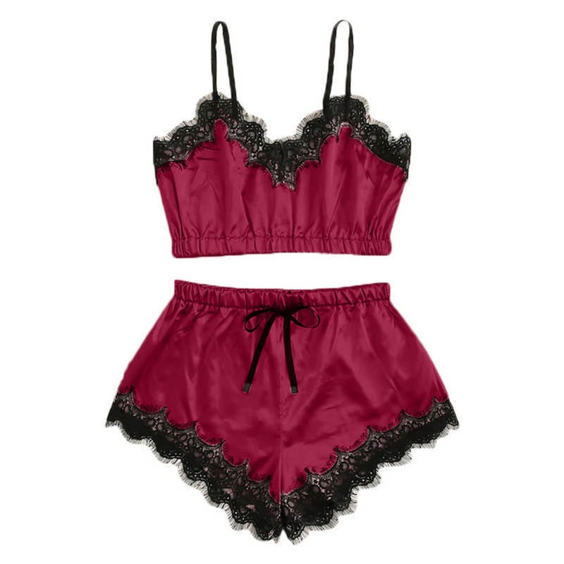 Jingchun Lace Lingerie Sling Three-Point Wrapped Chest Lace Underwear Suit - Image 1