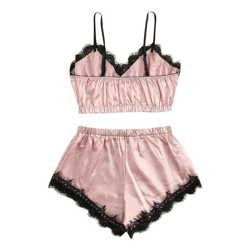 Jingchun Lace Lingerie Sling Three-Point Wrapped Chest Lace Underwear Suit - Image 3