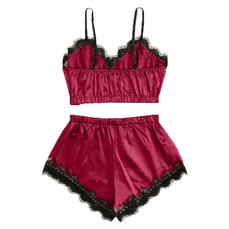 Jingchun Lace Lingerie Sling Three-Point Wrapped Chest Lace Underwear Suit - Image 5
