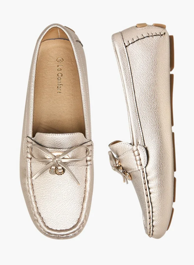 Le Confort Bow Accent Moccasins