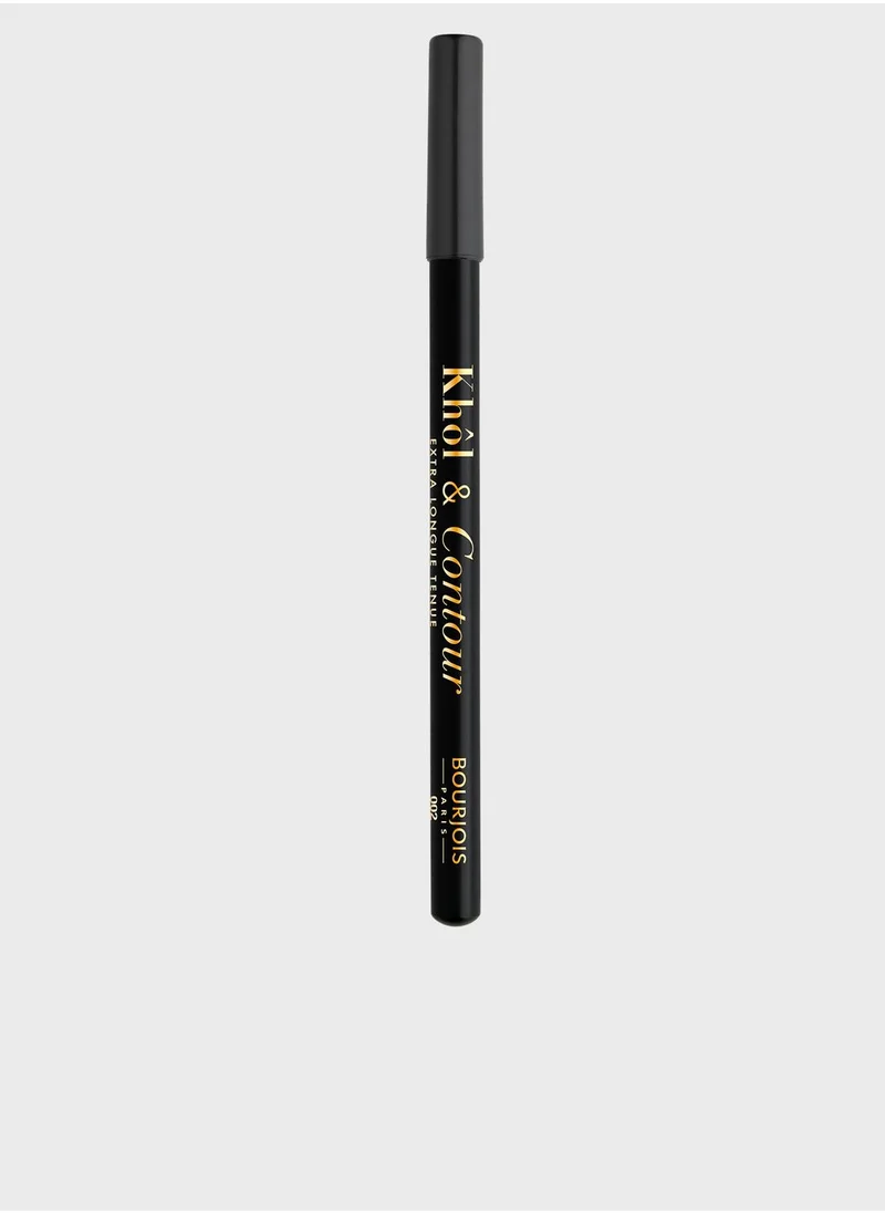 BOURJOIS PARIS Bourjois Khol And Contour Eye Pencil – 02 – Ultra Black, 1.2g