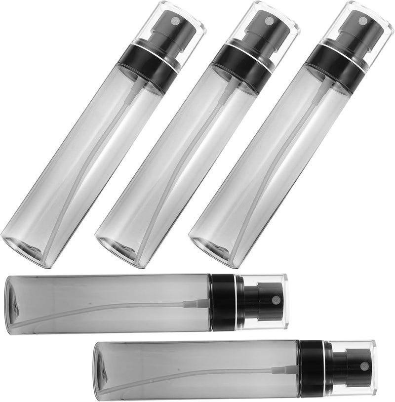 5pcs 100ml Refillable Perfume Dispenser Bottles Fine Mist Spray Bottles Portable Makeup Storage Containers for Travel and Personal Care - Image 1