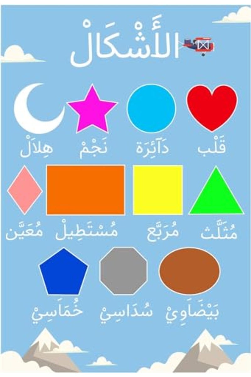 BPA® 10 Arabic Posters Perfect for Toddlers Kids Preschool & Kindergarten Classrooms - Image 5