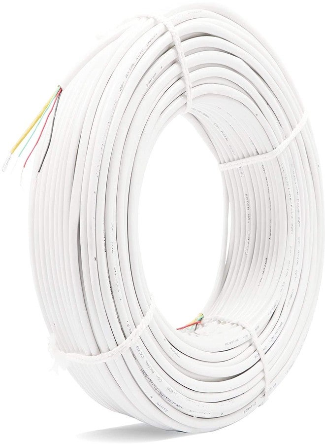 Lapras 𝟭𝟱 𝗬𝗲𝗮𝗿𝘀 𝗪𝗮𝗿𝗿𝗮𝗻𝘁𝘆 Heavy-Duty CCTV Wire Cable, Copper Conductor Long-Lasting, Well-Insulated Cable for Seamless Transmission – Ideal for Security Camera Installations - (100 Feet) - Image 1