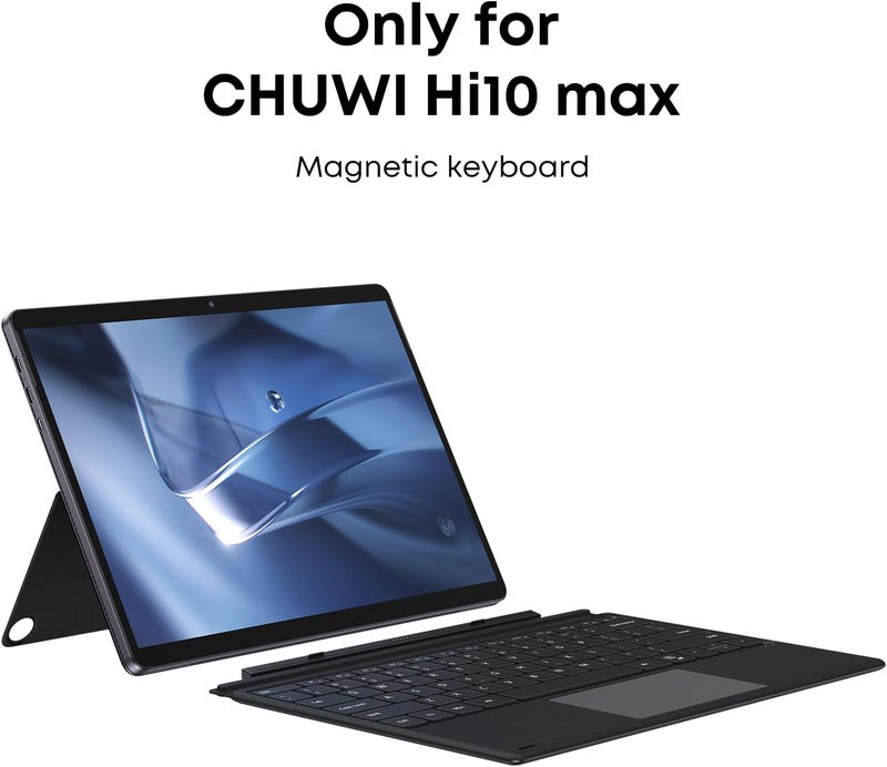 Chuwi لوحة مفاتيح Hi10 Max، لوحة مفاتيح مضاءة للوحة Hi10 Max، 2 في 1 لوحات مفاتيح مغناطيسية، لوحات مفاتيح مغناطيسية أصلية لاسلكية، خفيفة الوزن - Image 2