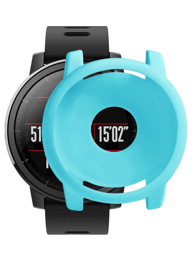 نيبمينينت غطاء حماية واق بديل مُخصص للساعة الذكية مي هوامي 2 أزرق فاتح - Image 3